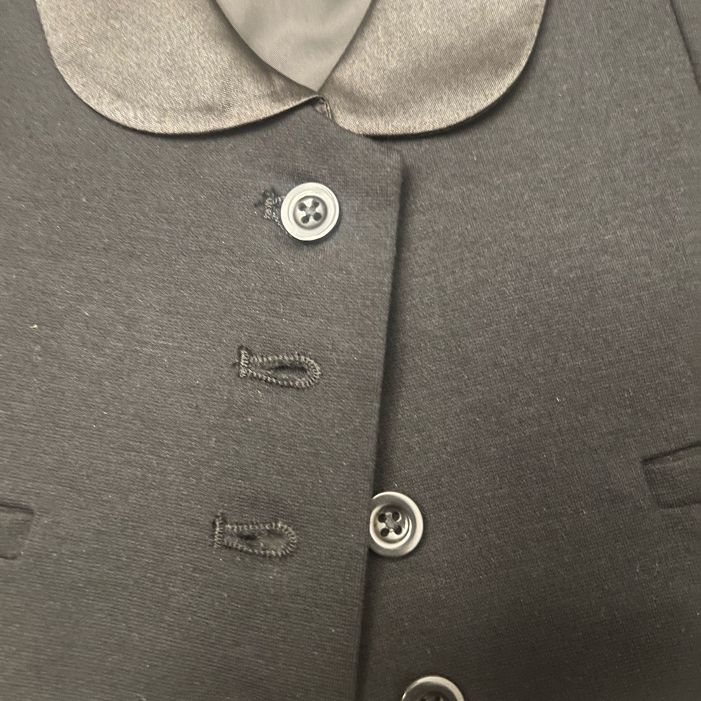 Gap tuxedo vest, silk lapel, mint condition